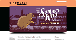 Desktop Screenshot of cinematte.ch